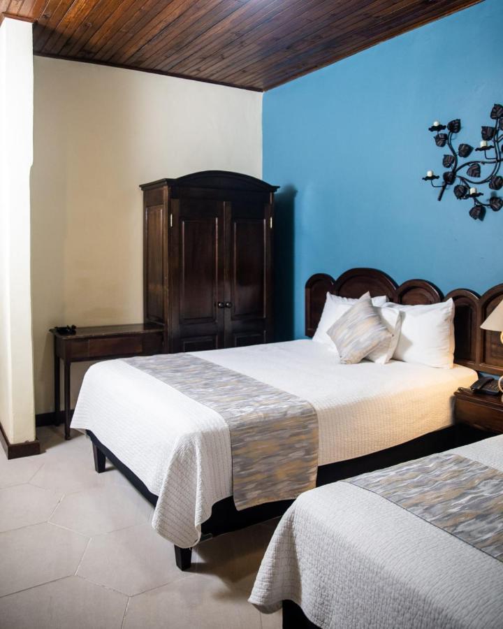 Hotel Plaza Copan Bagian luar foto