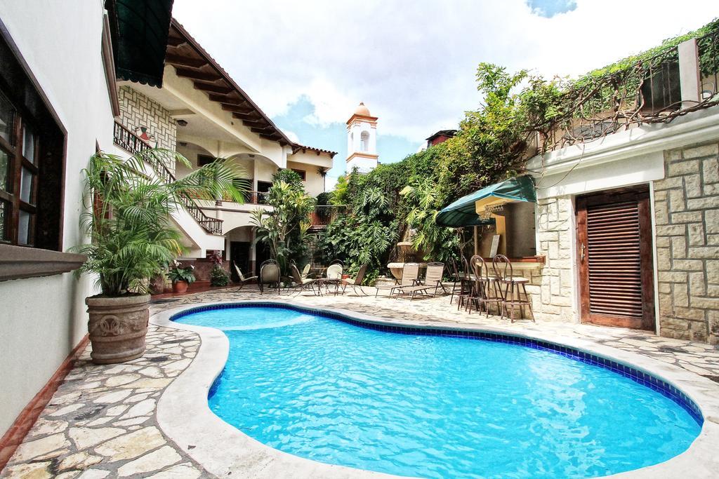 Hotel Plaza Copan Bagian luar foto
